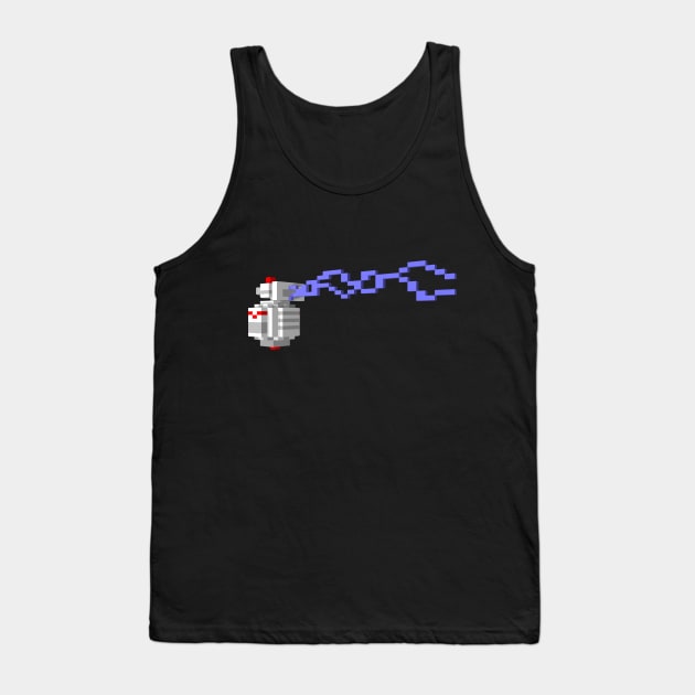 Impossible Mission Robot Fire Tank Top by perchrn